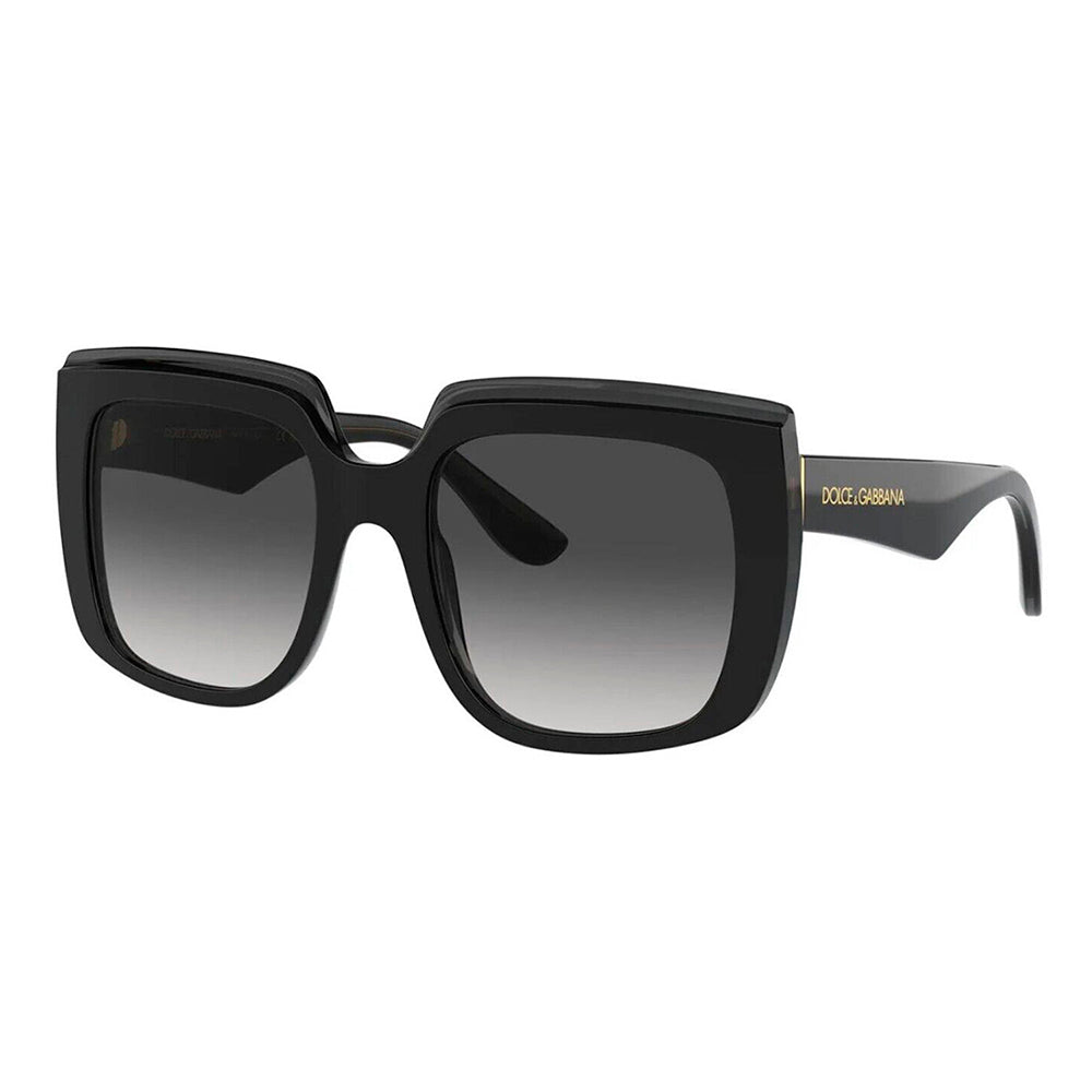 

Солнцезащитные очки женские квадратные Dolce & Gabbana DG 4414 501/8G 54 мм, цвет black on transparent