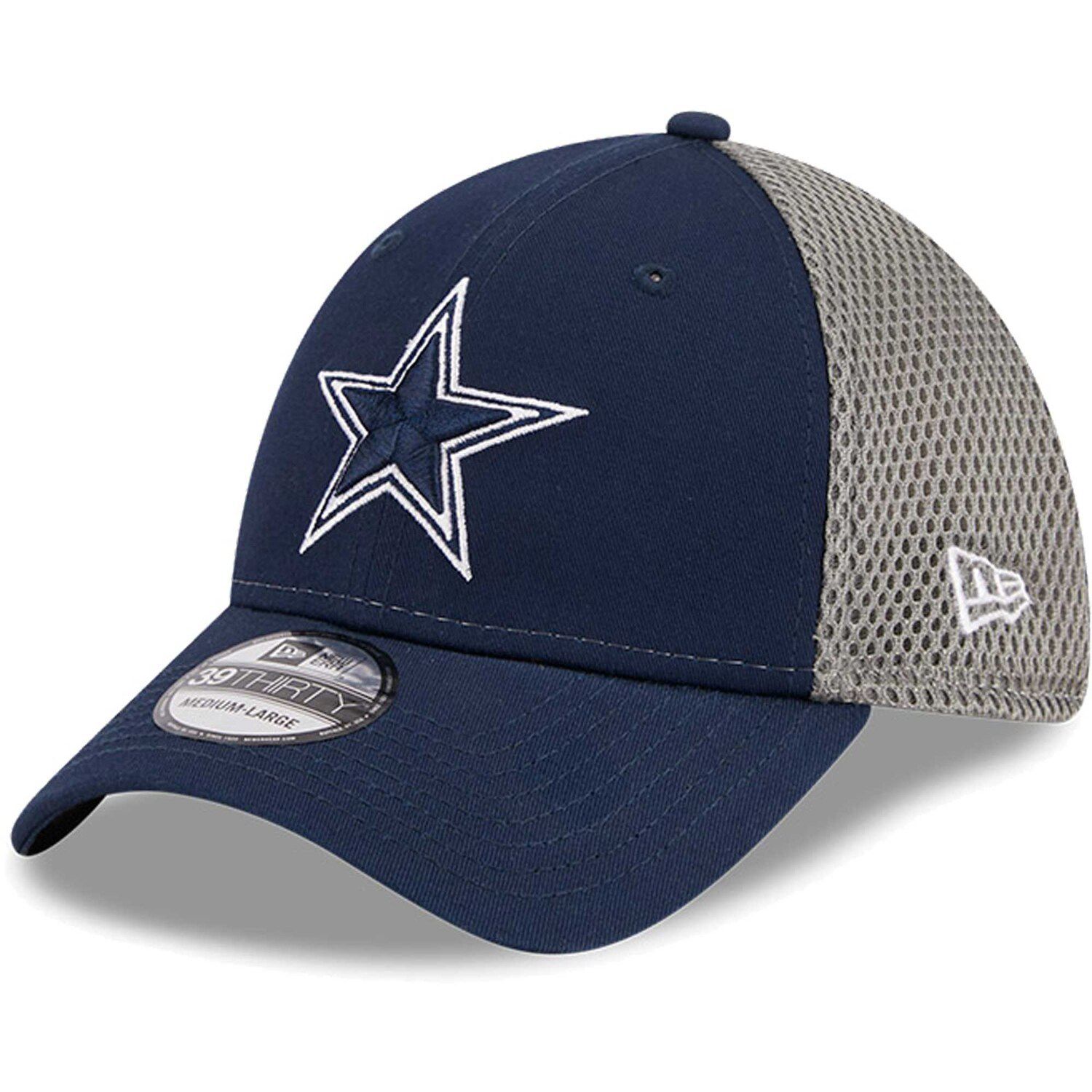 

Мужская кепка New Era Navy/Graphite Dallas Cowboys Retro Joe Main Neo 39THIRTY Flex Hat