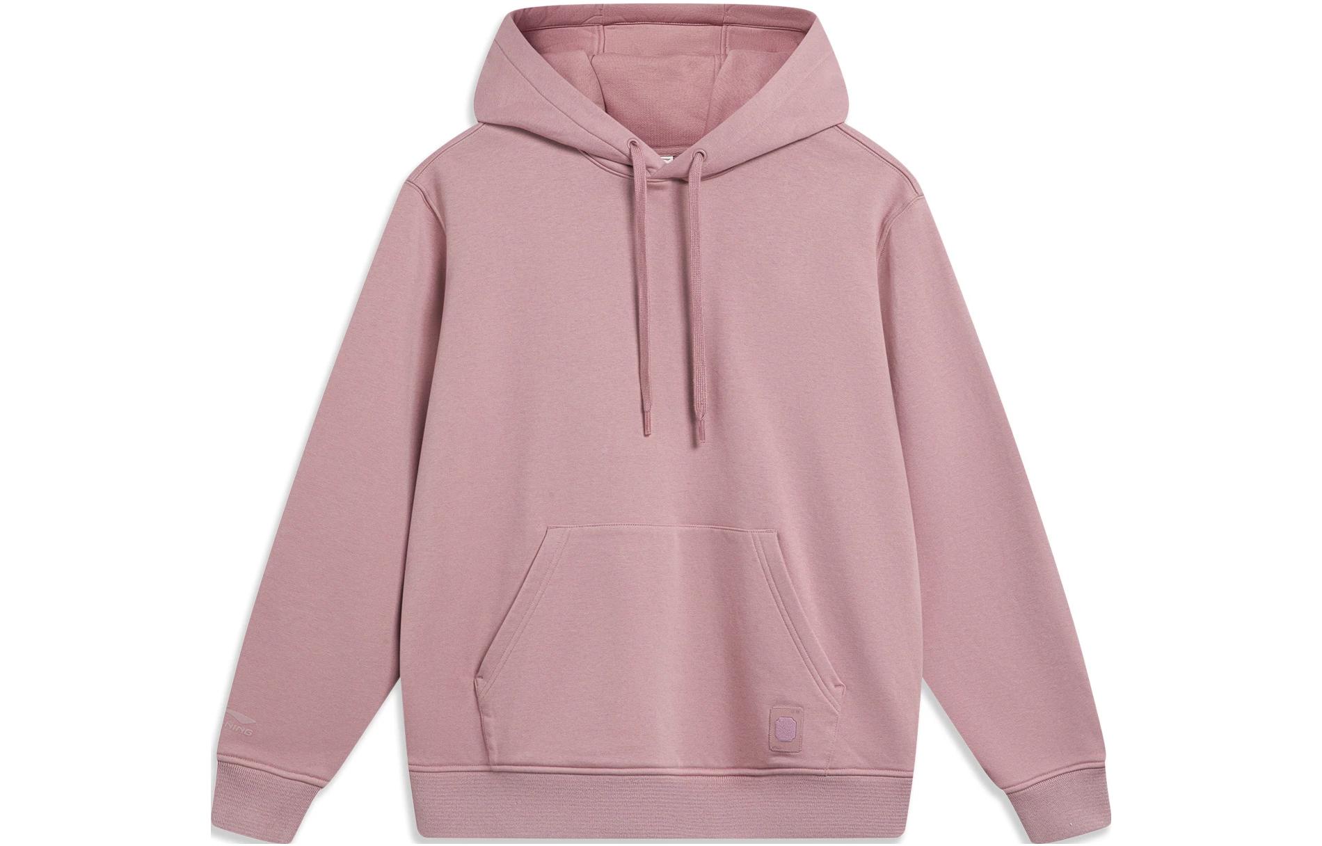 

Мужская толстовка LiNing Su, цвет сливово-розовый