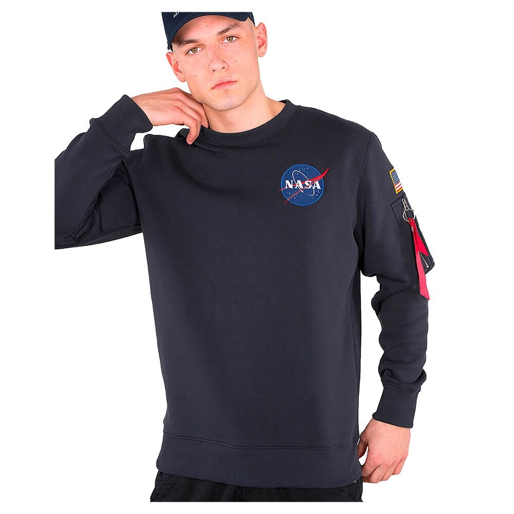 

Толстовка Alpha Industries Space Shuttle, синий