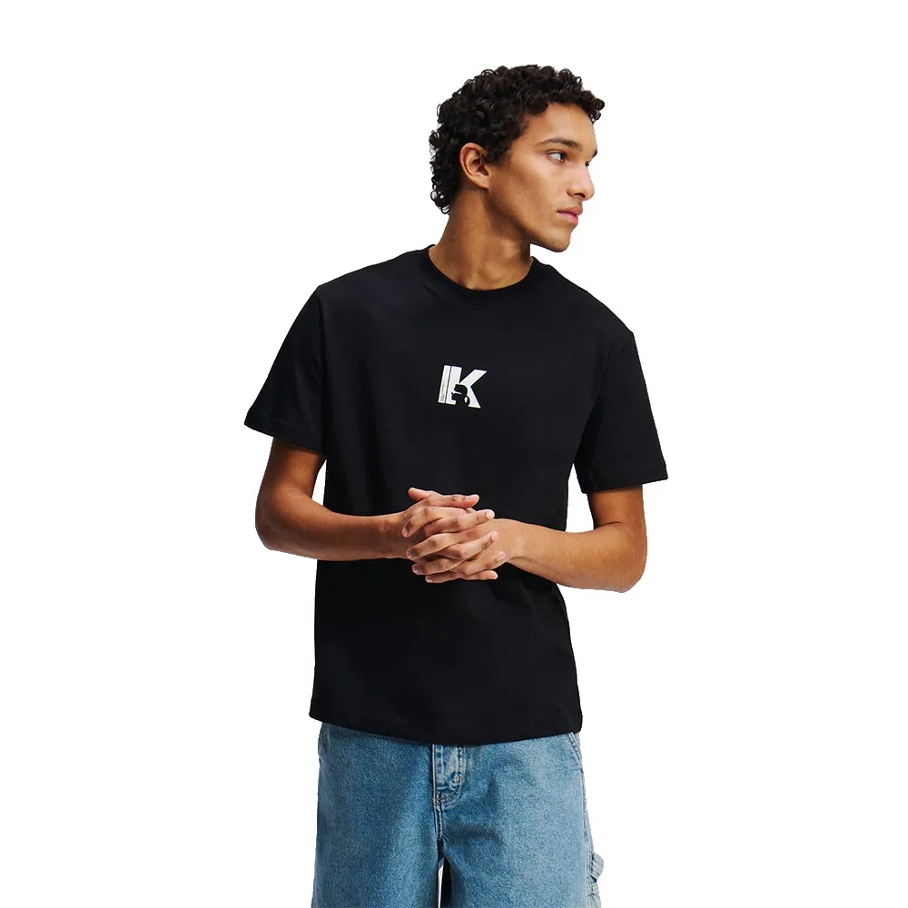 

Футболка с коротким рукавом Karl Lagerfeld Jeans A1M17044, черный