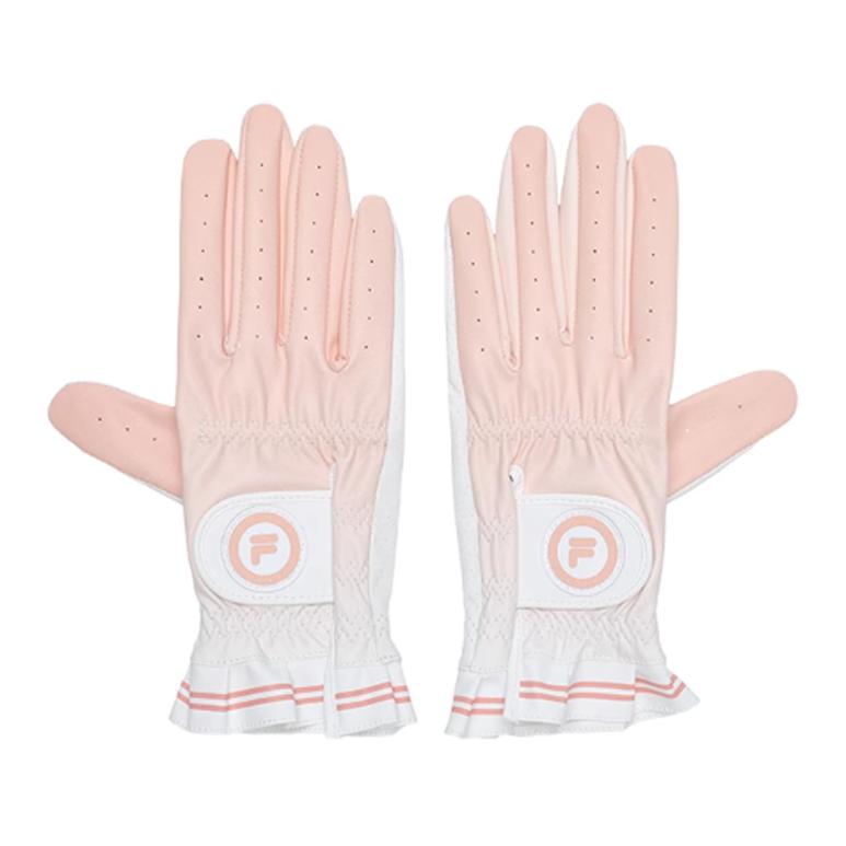 

Искусственная кожа, свиная кожа спортивные перчатки Women's Mist Pink FILA, розовый