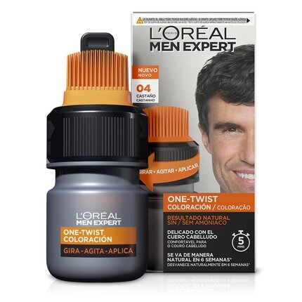

L'Oréal Men Expert Men Expert краска для волос №4 Темный Каштан 50мл L'Oréal Paris, Серый, L'Oréal Men Expert Men Expert краска для волос №4 Темный Каштан 50мл L'Oréal Paris
