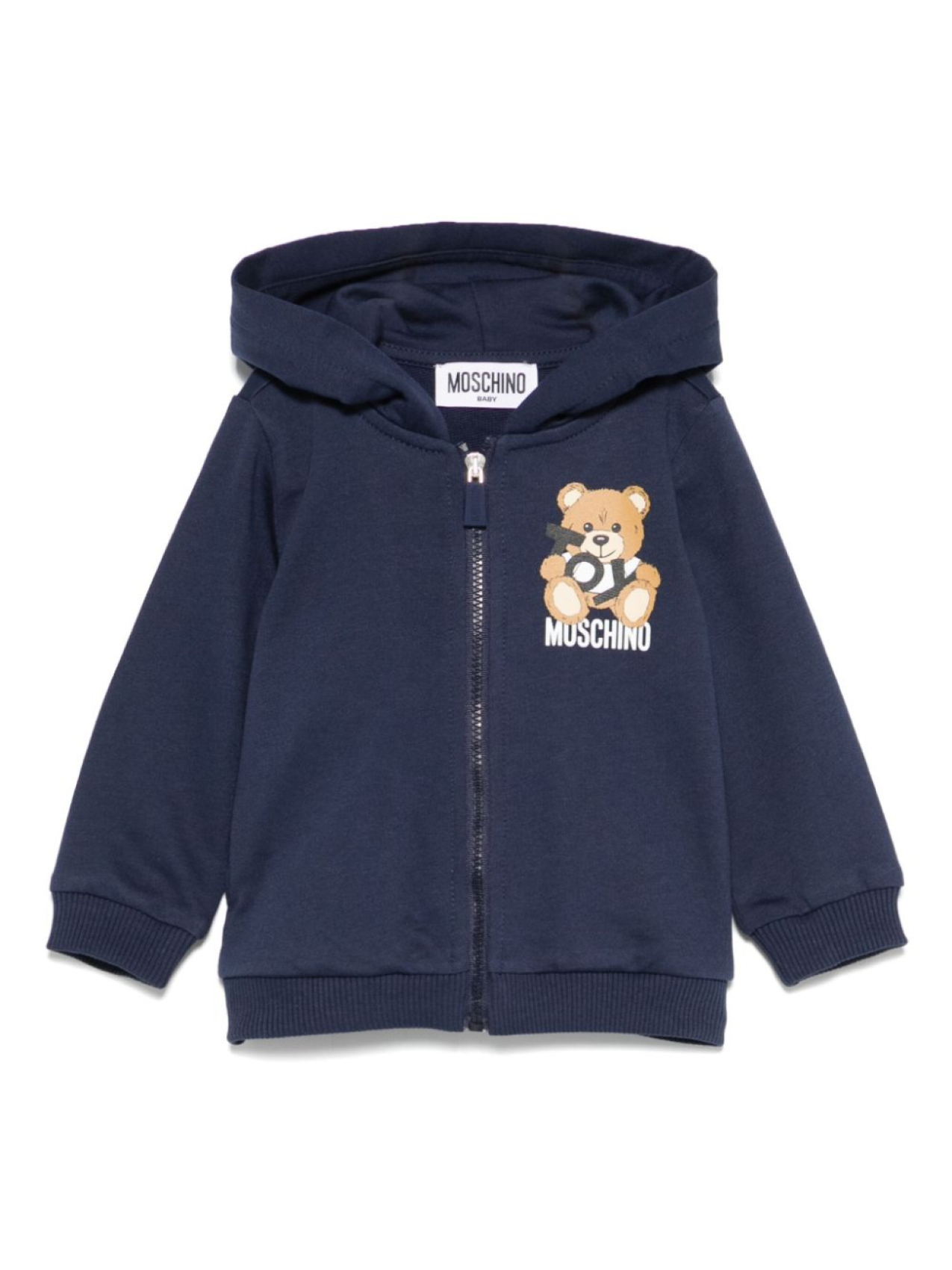 

Moschino Kids худи Teddy Bear, синий