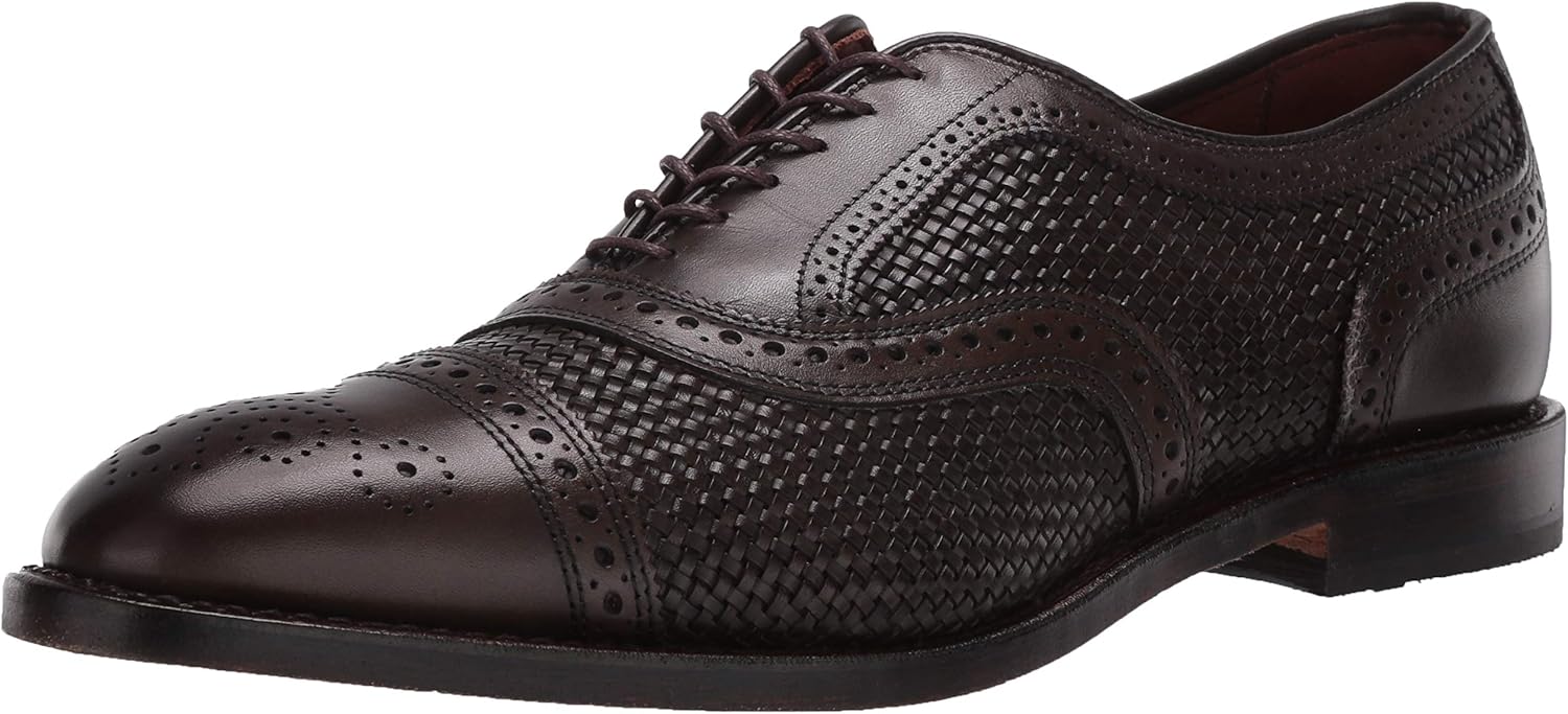 

Мужские оксфорды Allen Edmonds Strand Weave, оливковый