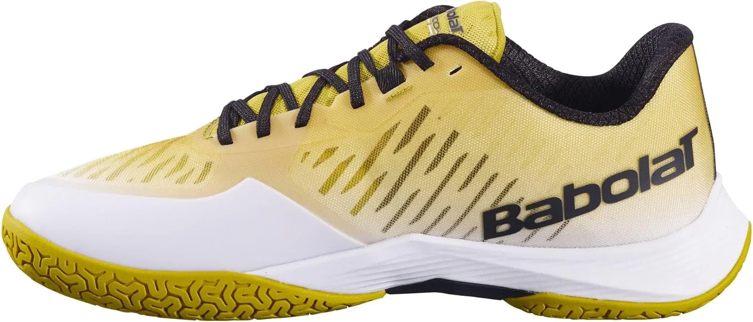 Кроссовки для бадминтона Babolat Shadow Tour 5, White X Gold — фото 4