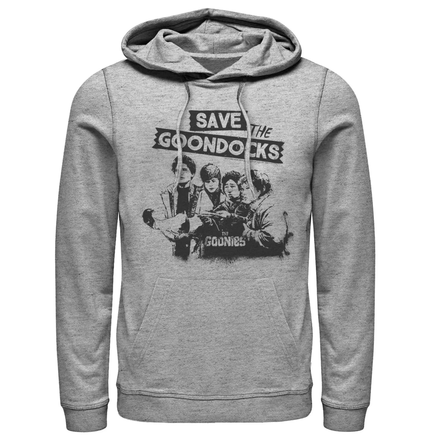 

Мужская толстовка с надписью The Goonies Save The Goondocks Licensed Character