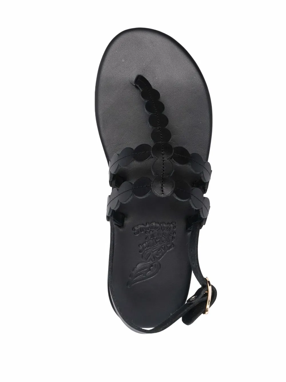 Сандалии с ремешком на пятке Ancient Greek Sandals, черный — фото 4