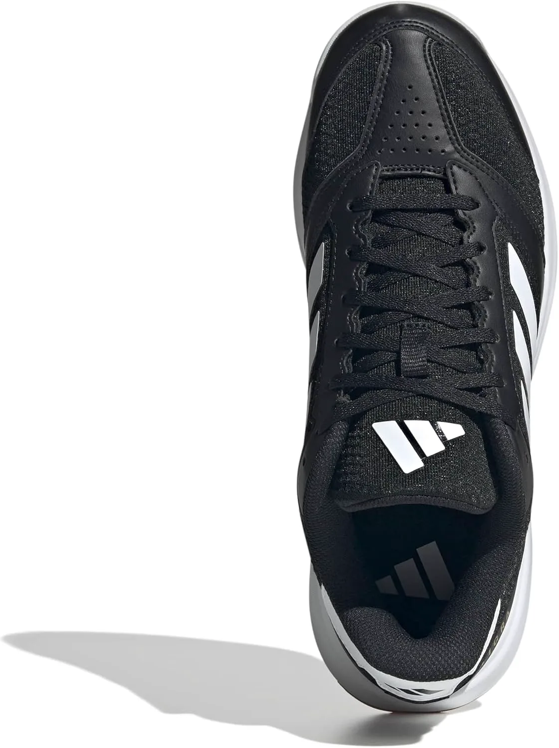 Мужские кроссовки Adidas Ligra 8 для зала, черно-белый — фото 4