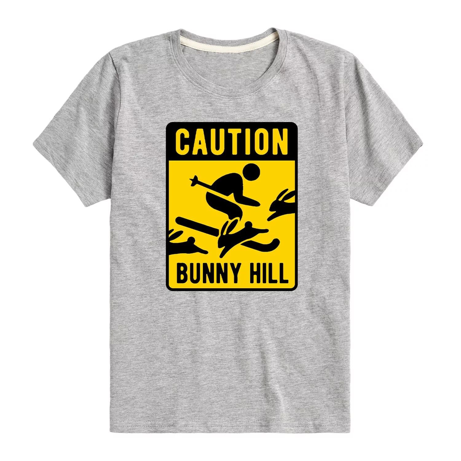 

Футболка Caution Bunny Hill Skiing для мальчиков 8–20 лет с рисунком Licensed Character