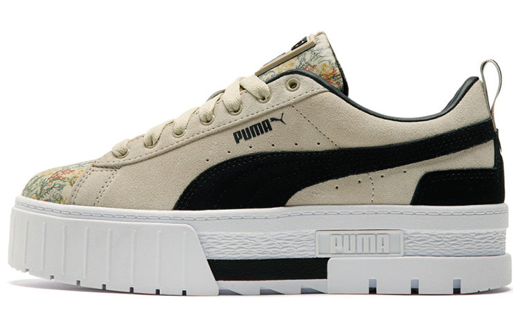 Кеды (WMNS) PUMA Mayze Botanics Sneakers Creamy, кремовый — фото 2