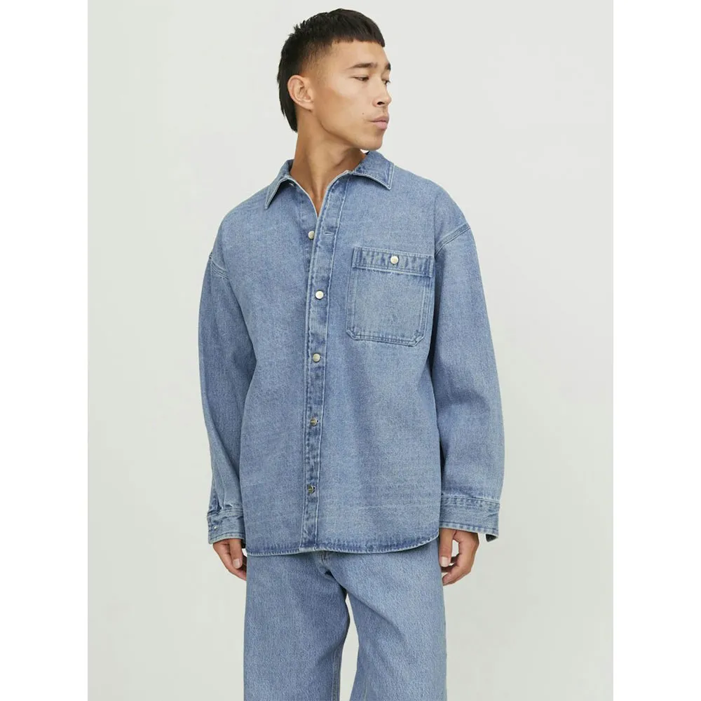 

Верхняя рубашка Jack & Jones Santorini Denim, синий