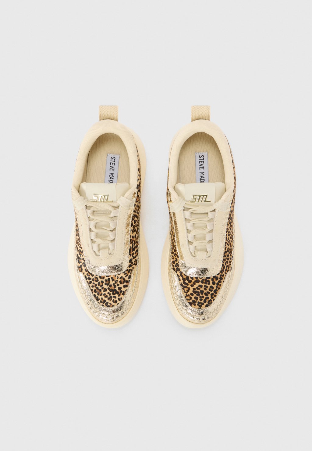 Кроссовки DOUBLETAK-L Steve Madden, золотой — фото 4