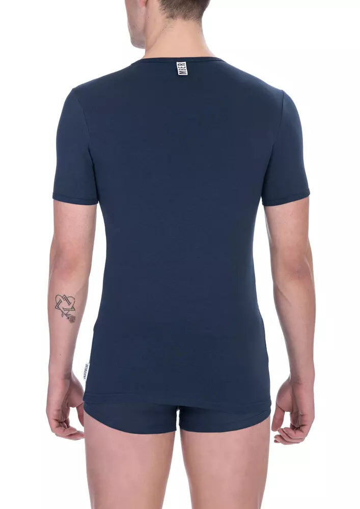 

Хлопковая мужская футболка Bikkembergs, цвет Army