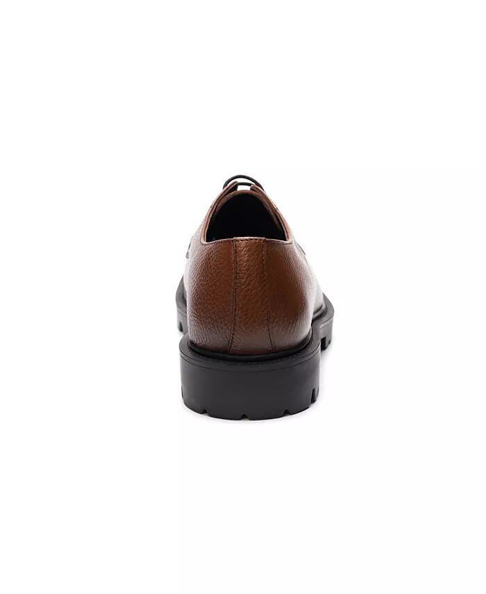 Мужские туфли Morgan Leather Lace Up A. Veer, коричневый/бежевый — фото 4
