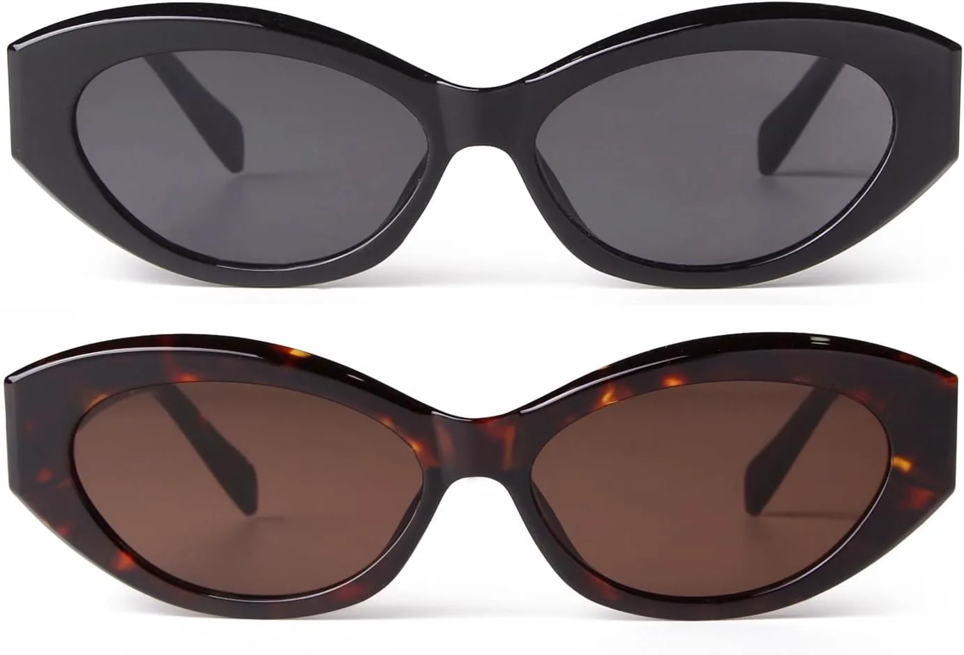 

Солнцезащитные очки ADE WU в стиле ретро, ​​овальные, «кошачий глаз», для женщин, винтажные, 90-е, маленькие, симпатичные, овальной формы, Black & Tortoiseshell