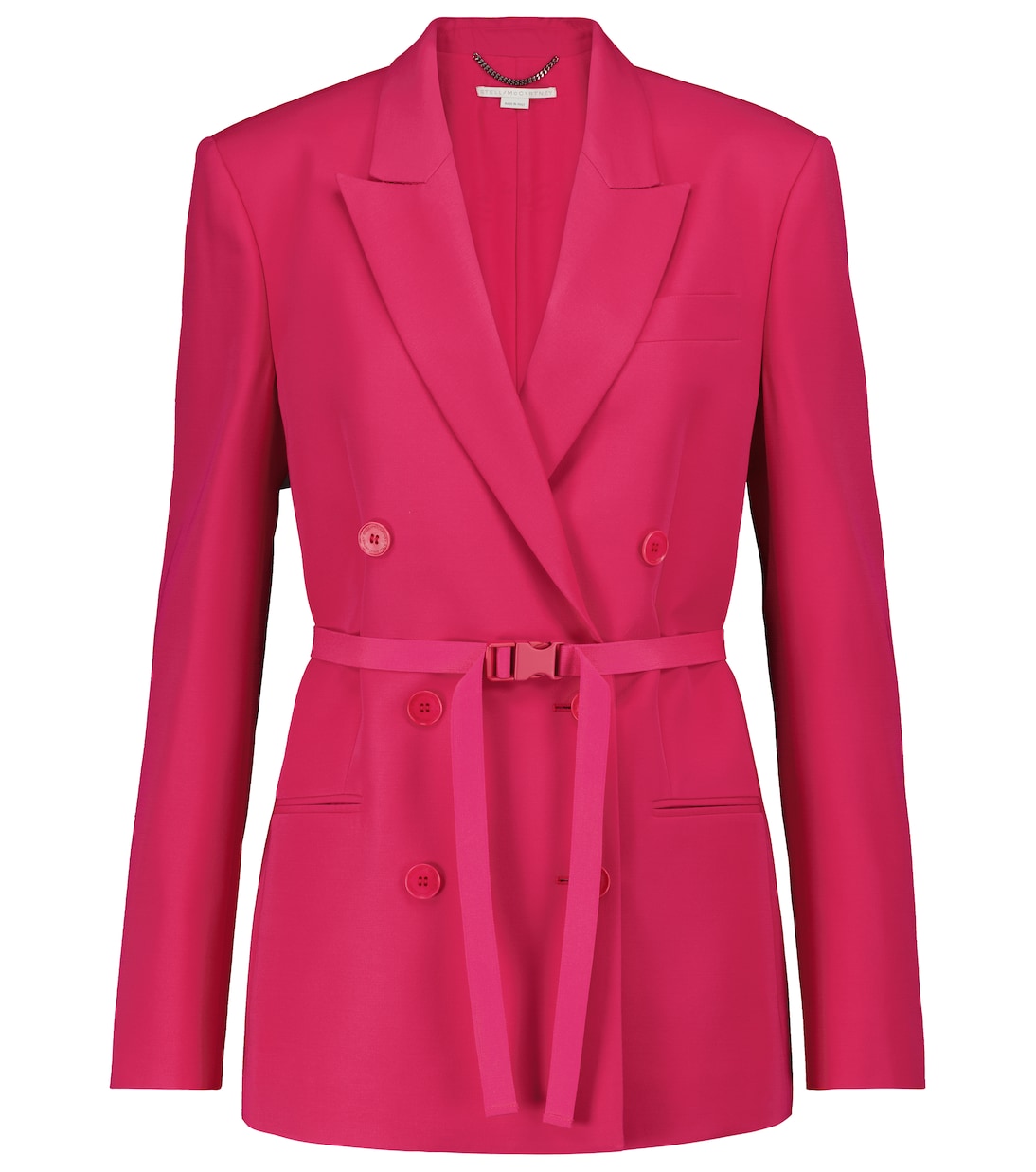 

Куртка Belter из смесовой шерсти Stella McCartney, Hot Pink