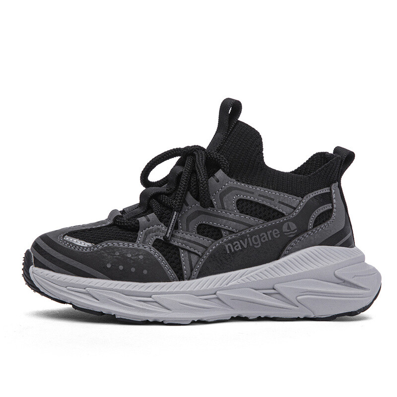 

Кроссовки NAVIGARE Kids Lifestyle Shoes Kids Low-top Gray, черный