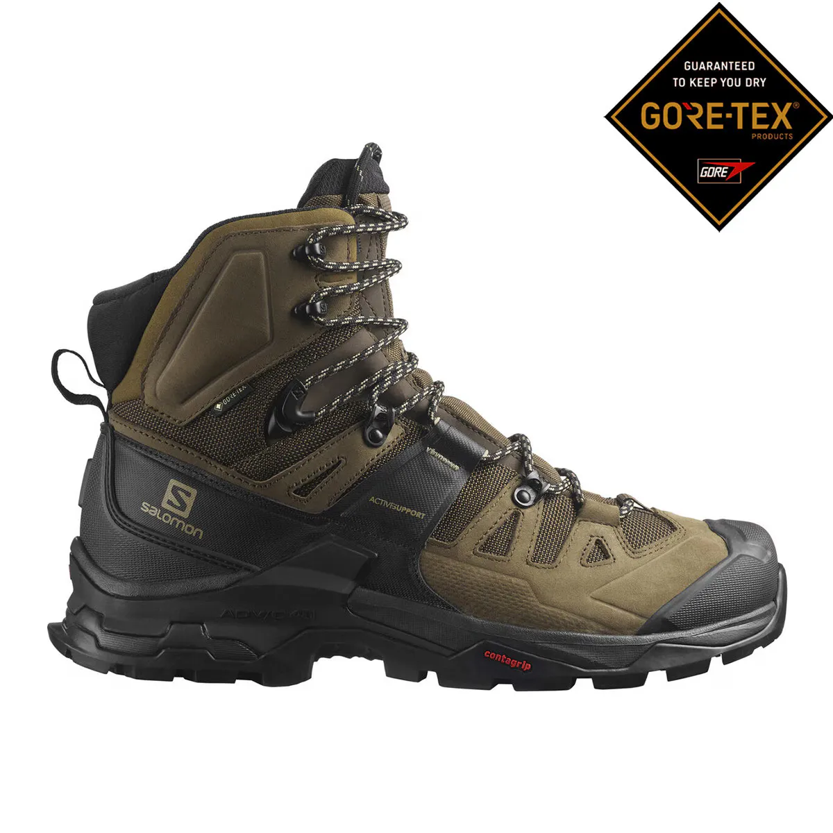 

Salomon Quest 4 GTX Мужские горные ботинки, коричневый