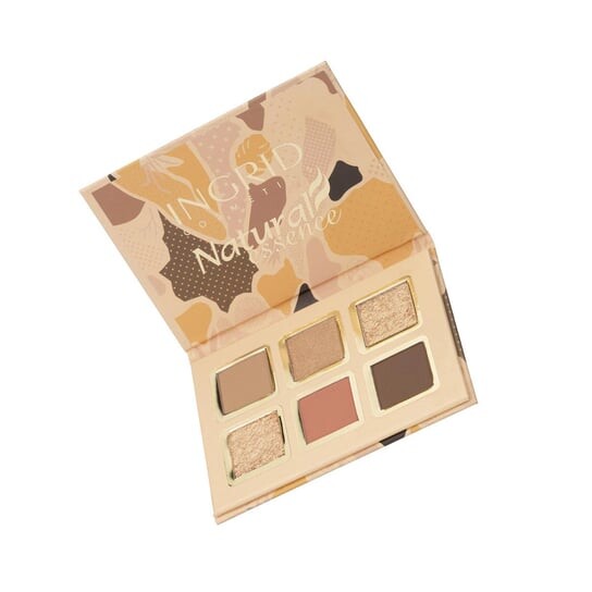 

Палетка теней для век Sun Of The South, 8 г Ingrid, Natural Essence Eyeshadow Palette, золотой