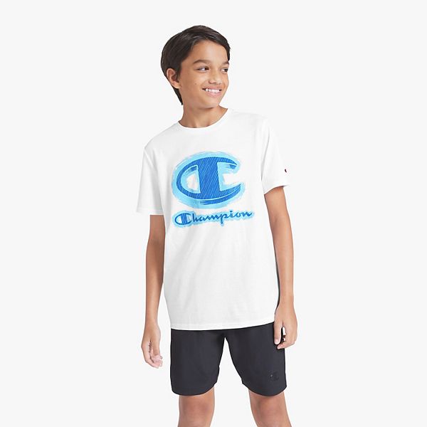 

Футболка Boys 8-20 signature Champion, White