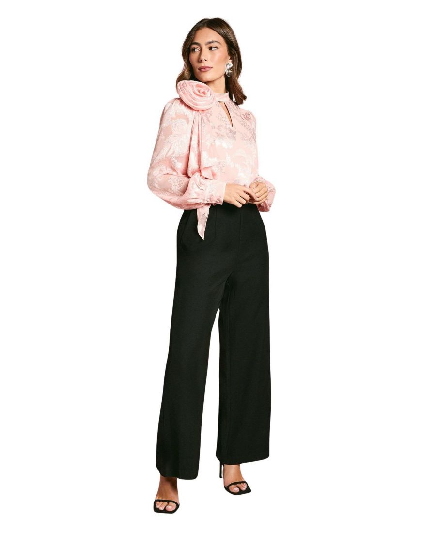 

Женский атласный жаккардовый комбинезон-корсаж 2 в 1 Coast, Blush