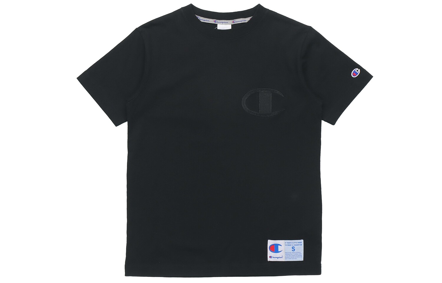 

Чемпион Мужская футболка Champion, цвет Black