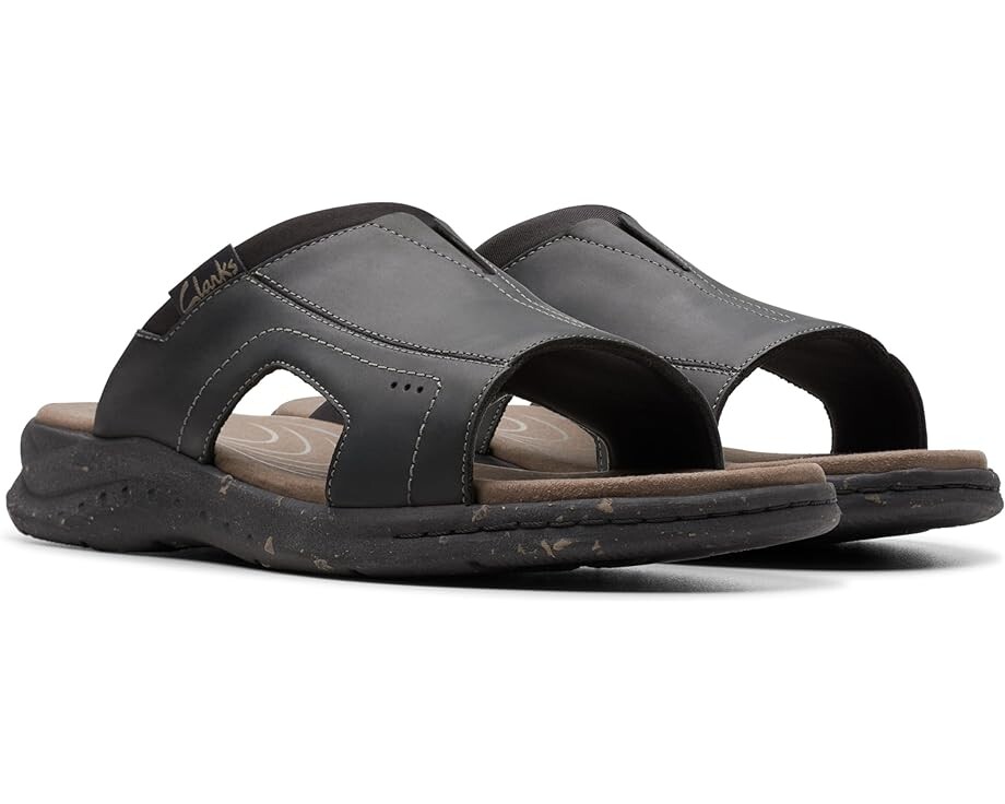 

Сандалии Clarks Walkford Band, цвет Black Leather