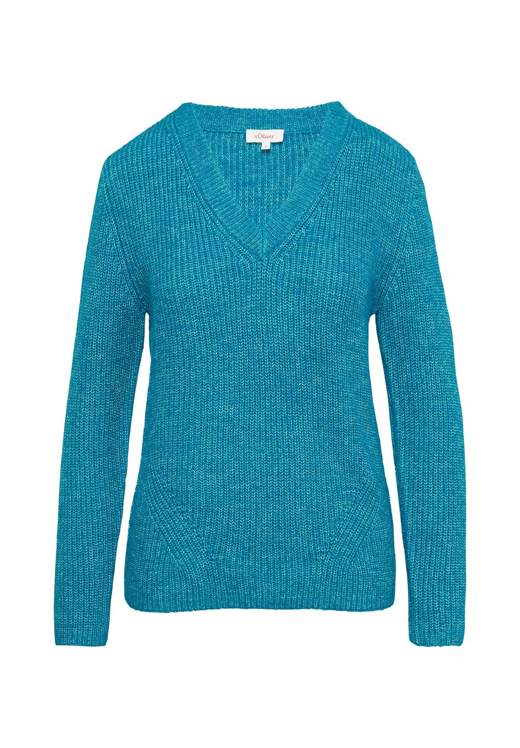 

Джемпер MIT V NECK s.Oliver, бирюзовый