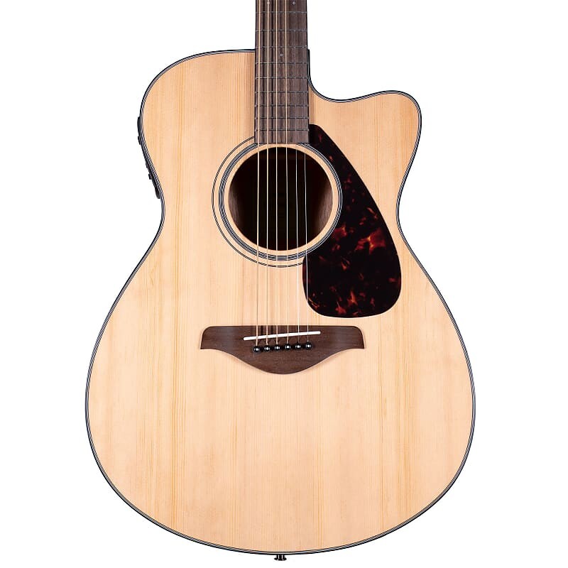 

Акустическая гитара Yamaha FSX800C Solid Top Small Body Cutaway - Natural