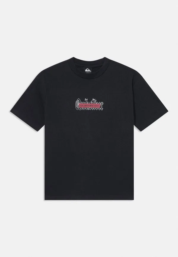 Футболка с двойным принтом mercury Quiksilver, Black