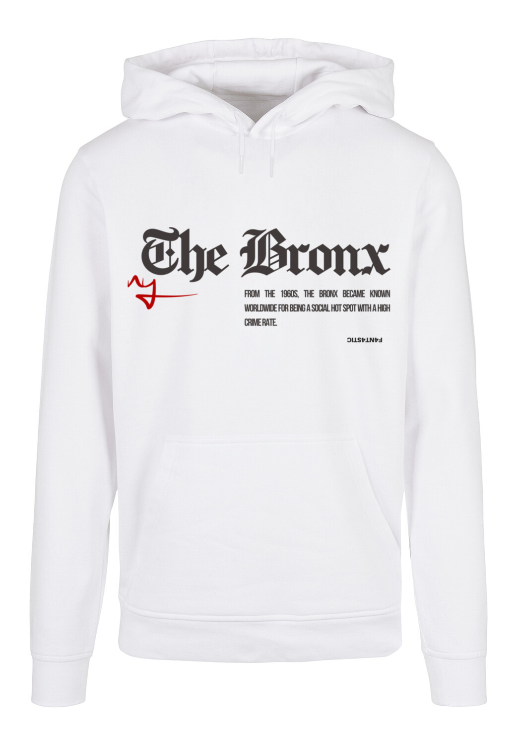 

Пуловер F4NT4STIC Basic Hoodie The Bronx HOODIE, белый