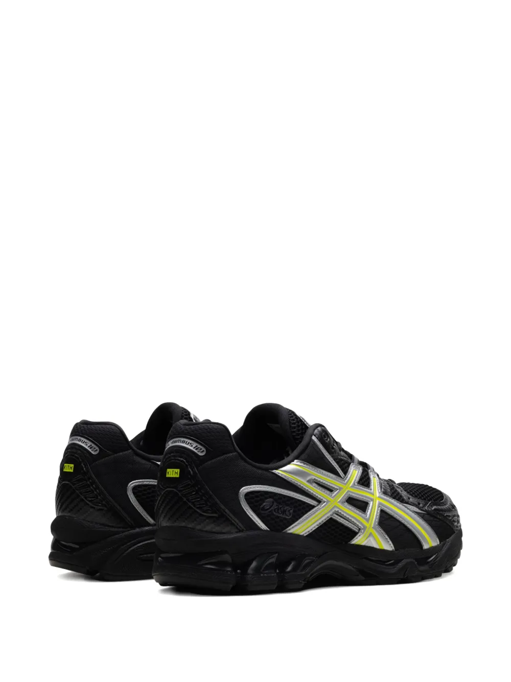 Кроссовки Gel Nimbus 10.1 "Kith - Black Pure Silver" ASICS, черный — фото 3