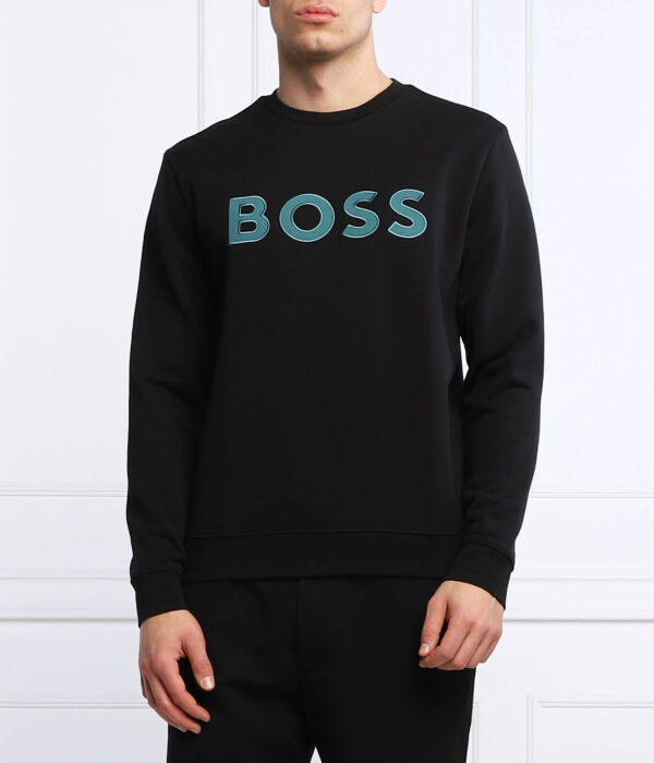 

Свитер wecirclogo Regular fit Boss Orange, черный
