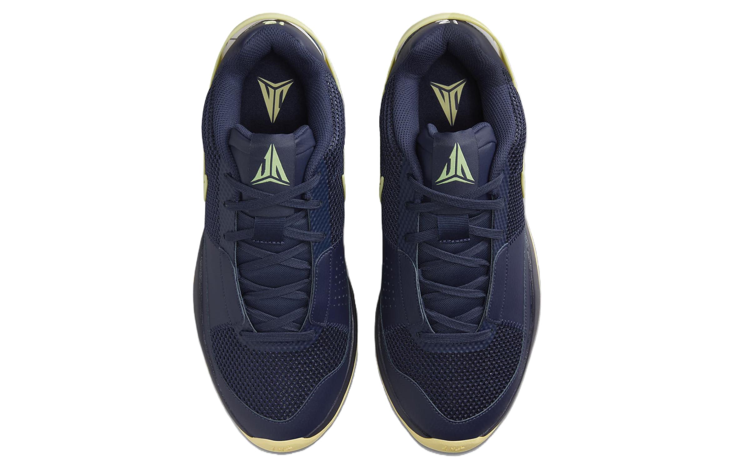 Футболка Nike JA1 Ep 'Midnight Navy' Синий Желтый — фото 4