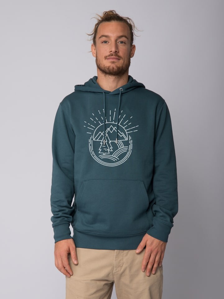 

Толстовка wat Apparel Sweatshirt Natur ist schön, цвет Petrol