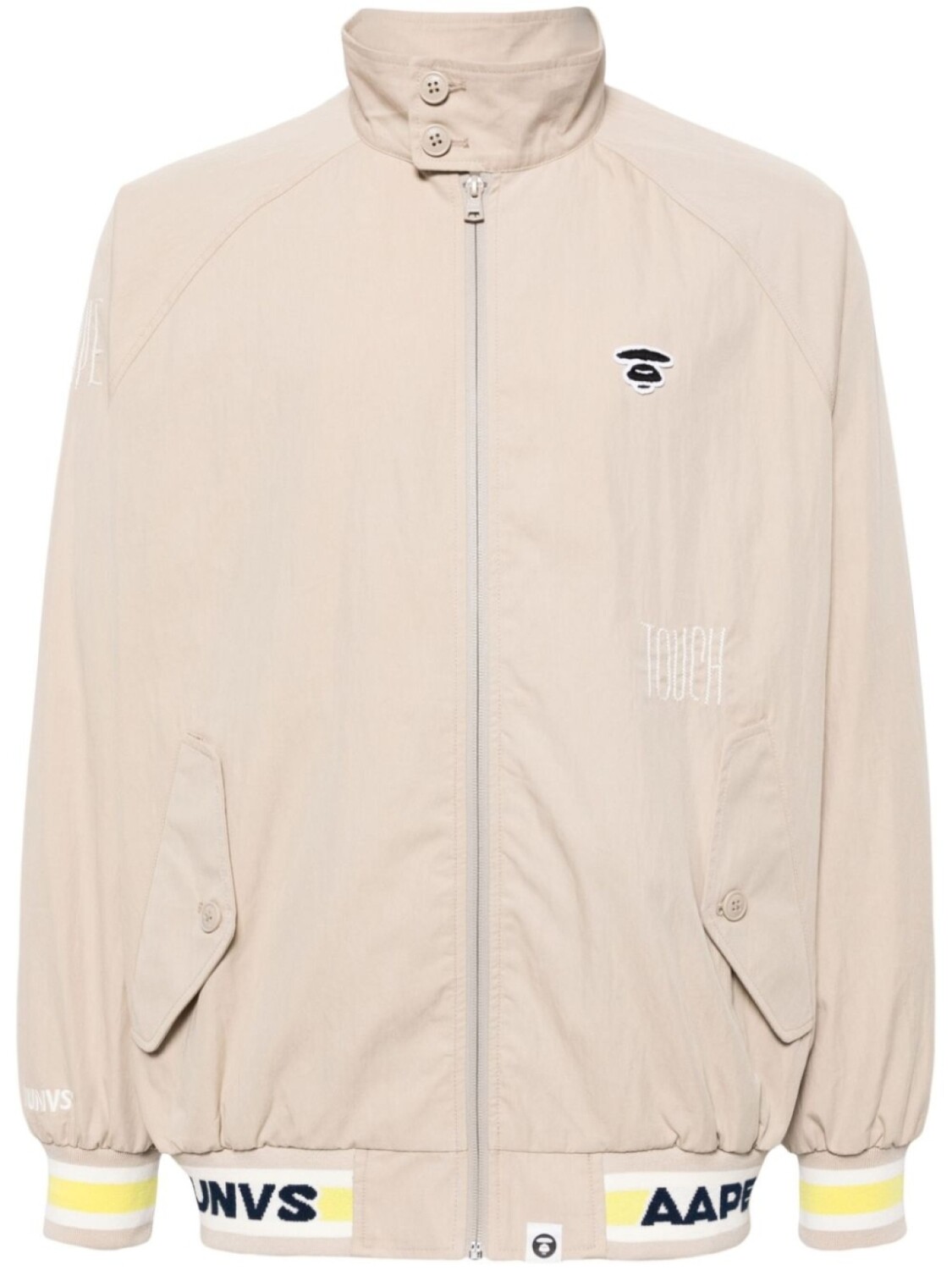 

Бомбер с логотипом AAPE BY *A BATHING APE, коричневый