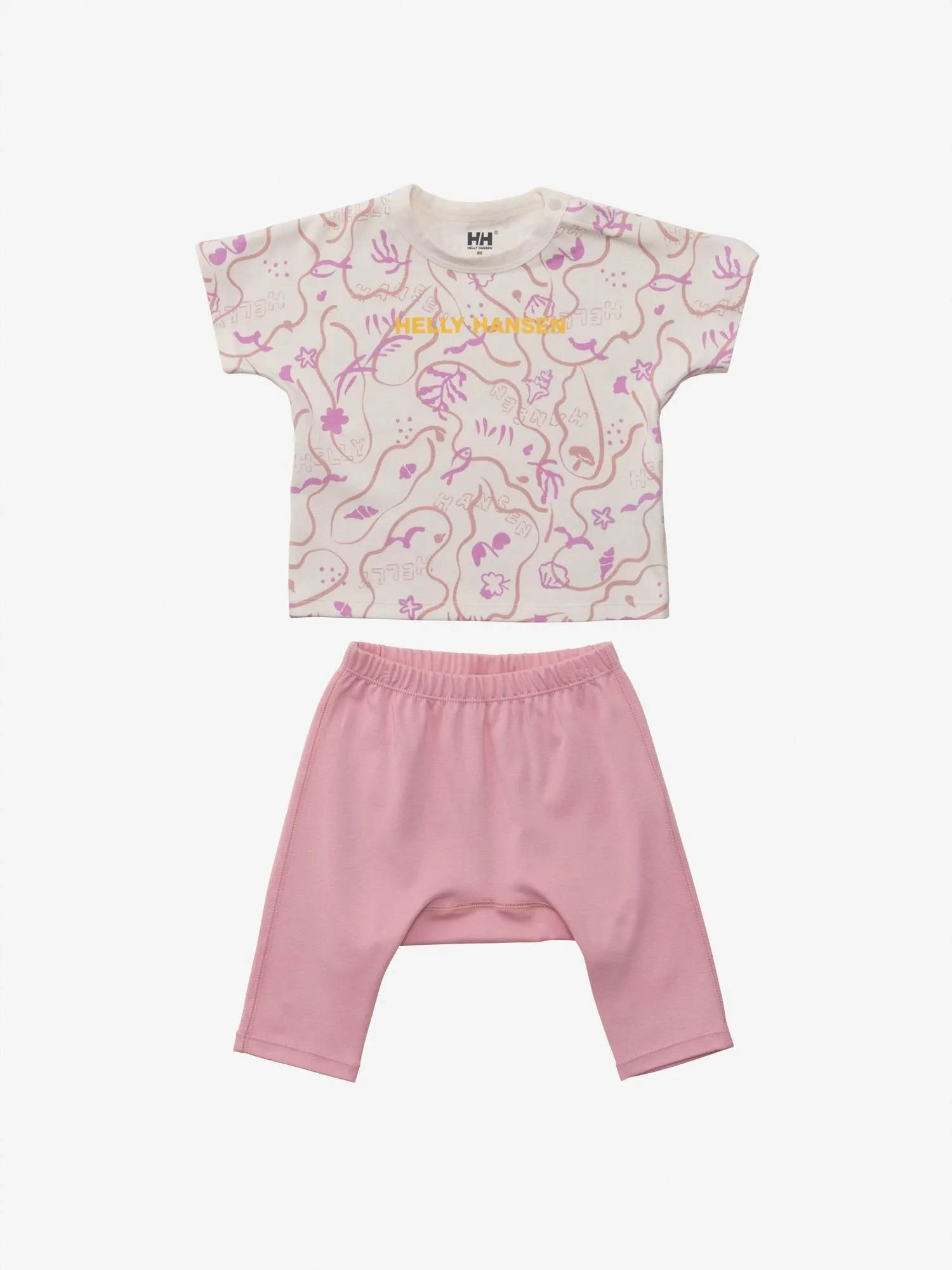 Футболка Мой первый набор принтов HH (для малышей) Helly Hansen, Bundle Pink