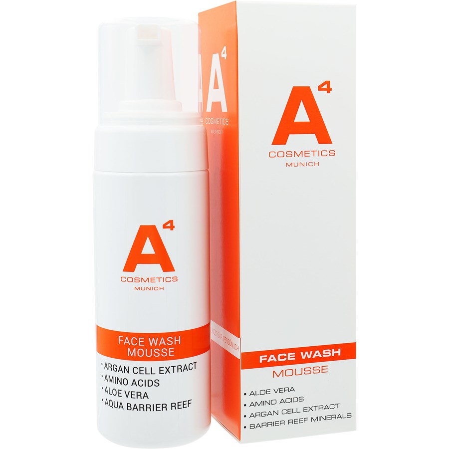 Очищающая пенка для лица face wash mousse A4 Cosmetics, объем 150 мл — фото 2