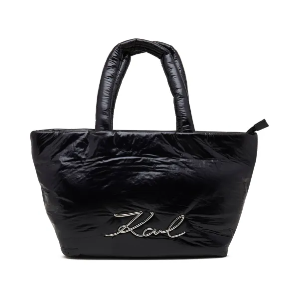 

Сумка-Шоппер k/signature soft md Karl Lagerfeld, черный