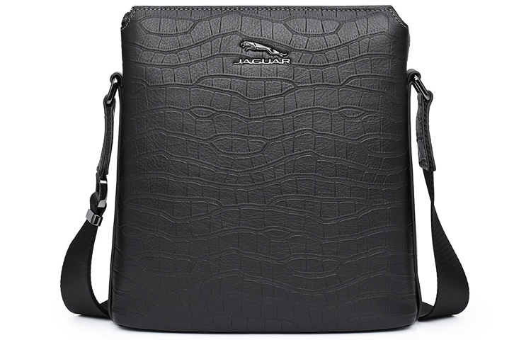 

JAGUAR Кожаная сумка через плечо, Black