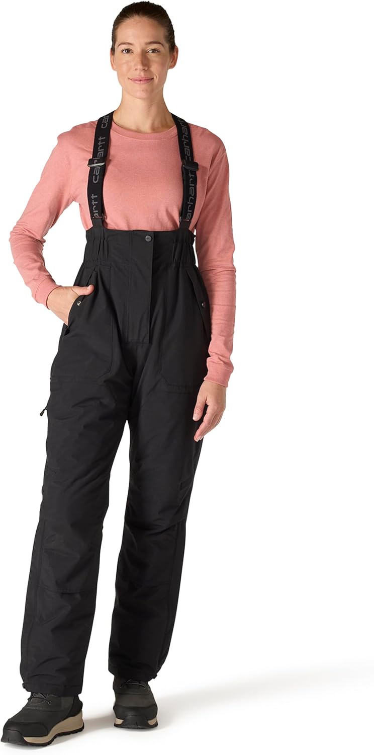 

Carhartt Women's Storm Defender утепленный комбинезон, Black