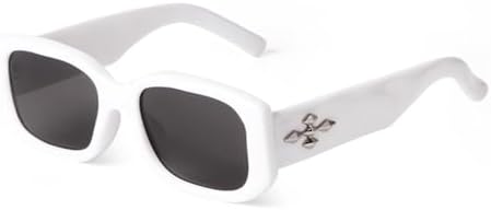 

Солнцезащитные очки прямоугольной формы 2027 года для женщин, с градиентными линзами и заклепками, солнцезащитные очки для мужчин и женщин с защитой от УФ-излучения UV400 MTZJH, C4