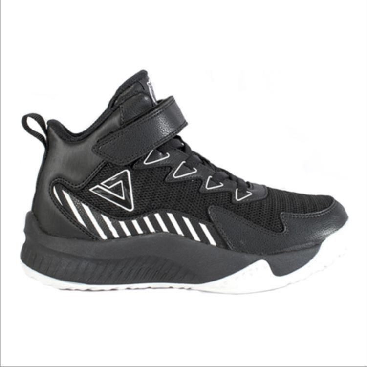 Кроссовки PEAK Kids Lifestyle Shoes GS Mid-top Black — фото 2