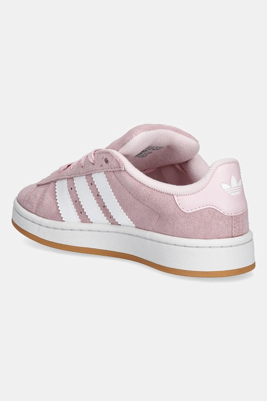 Детские замшевые кроссовки Campus 00s Adidas Originals, розовый — фото 3