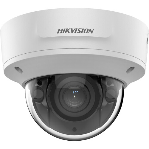 

Уличная сетевая купольная камера Hikvision AcuSense DS-2CD2783G2-IZS 8 МП с функцией ночного видения (белая)