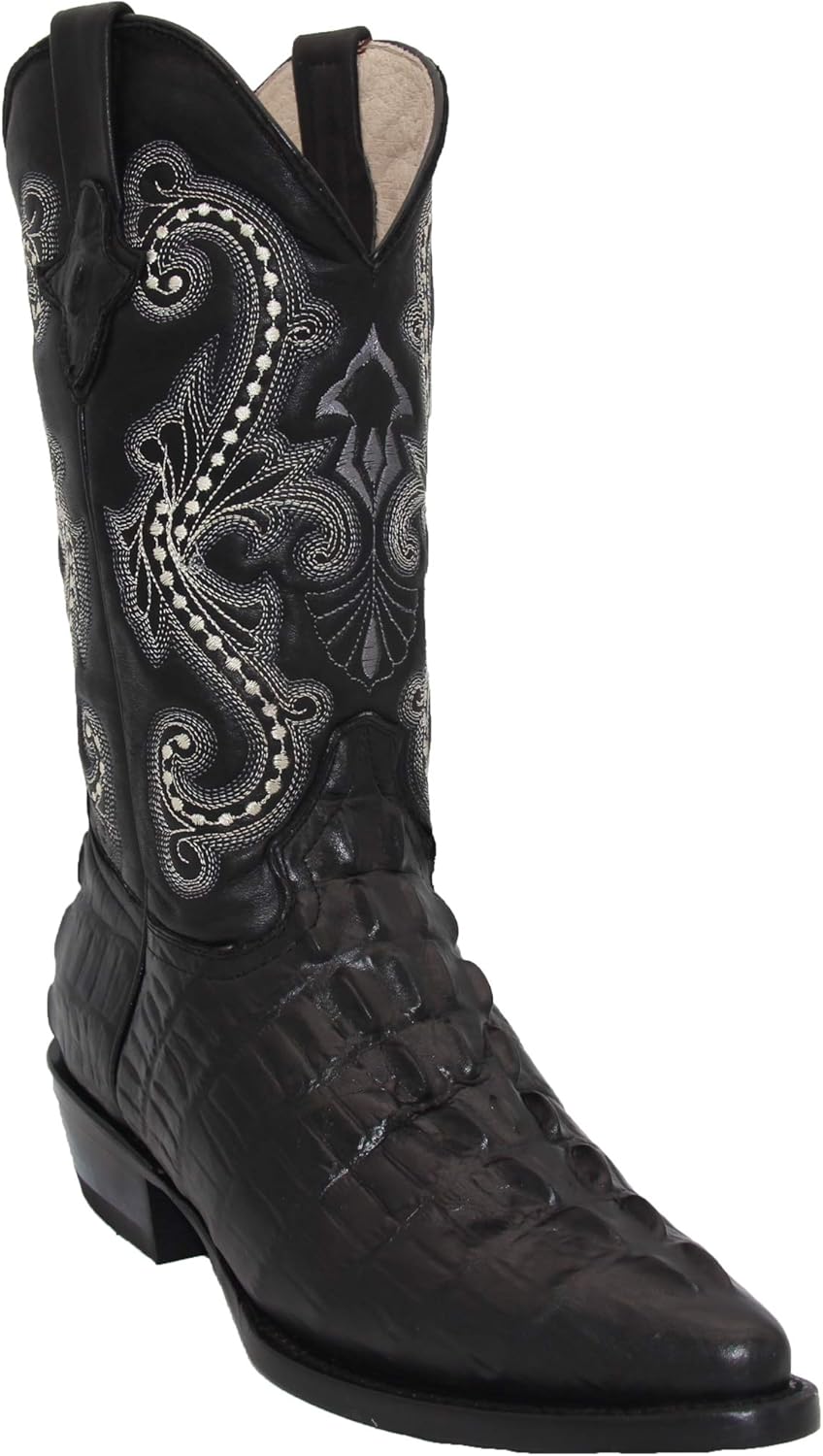 

Мужские вестерн-сапоги с принтом крокодила и дизайном аллигатора The Western Shops, черный