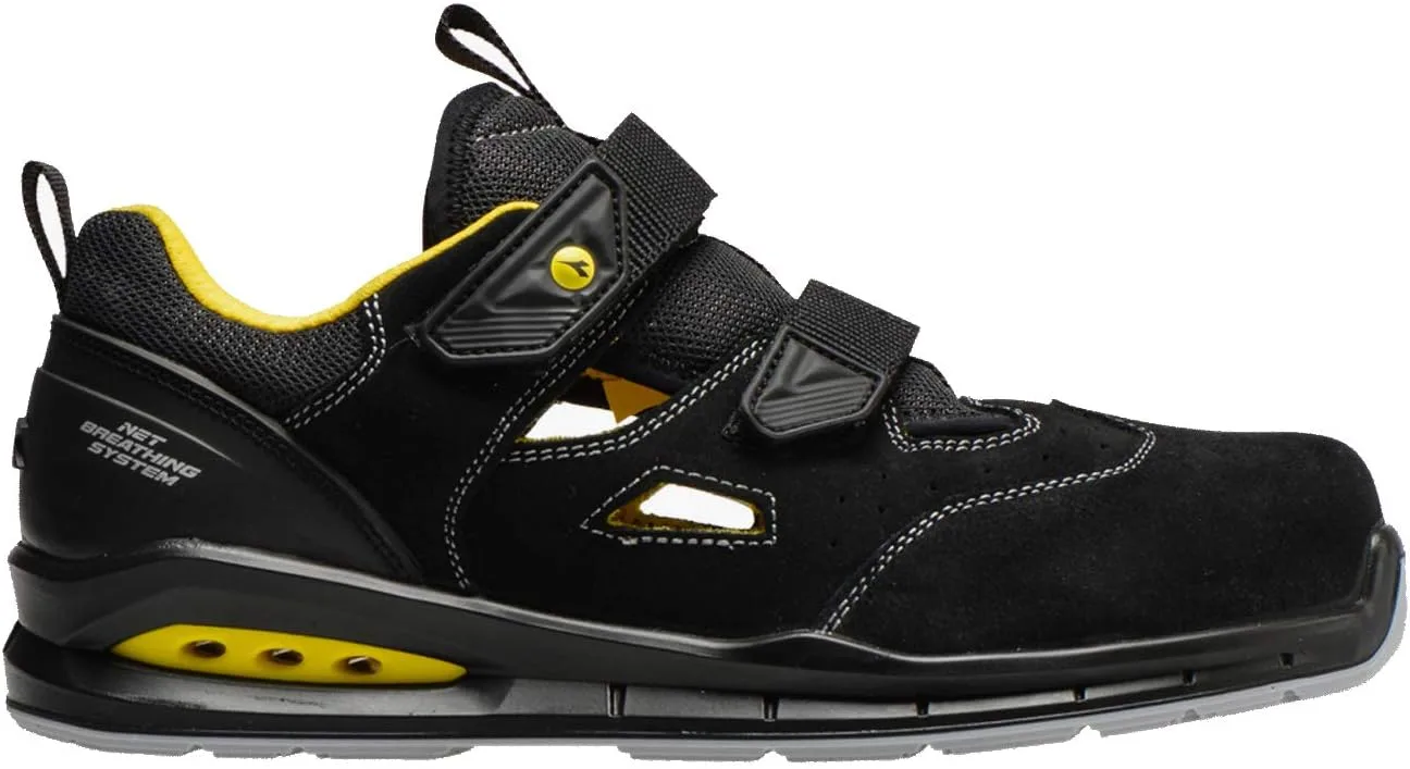 Сандалии UTILITY DIADORA Men's Run NET AIRBOX S1P SRC, черный