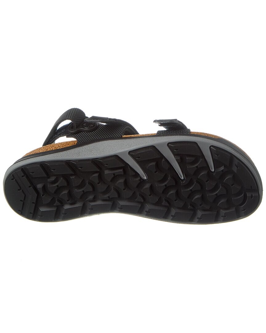 Сандалии Birkenstock Kalahari узкого кроя Birko-Flor, черный — фото 4