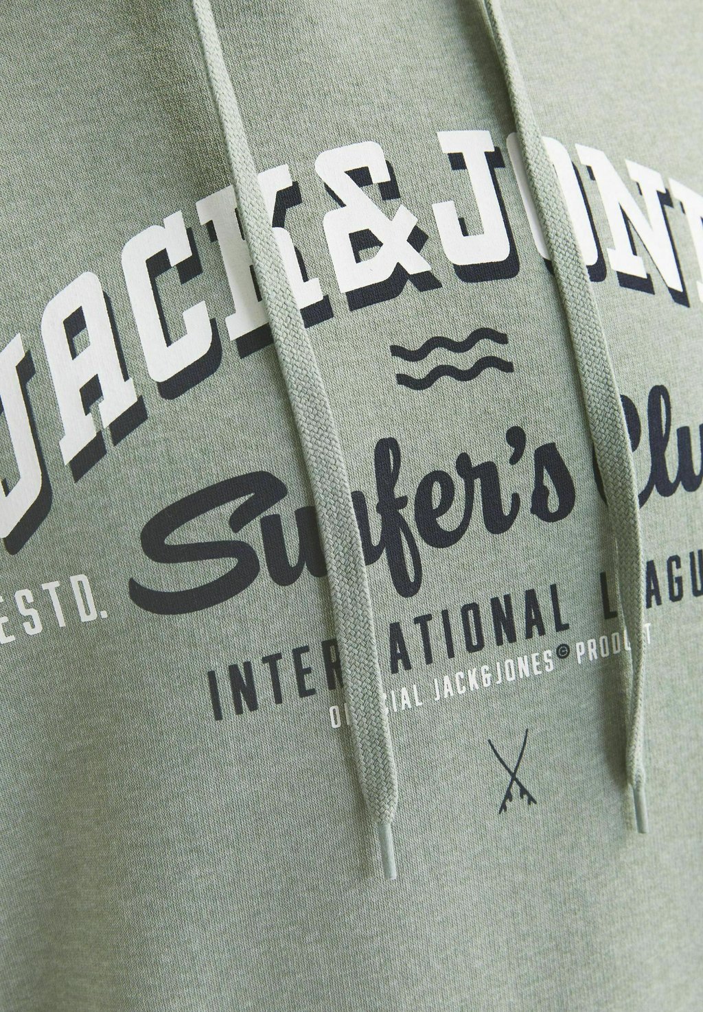 

Толстовка с капюшоном LOGO Jack & Jones, светло-зеленый